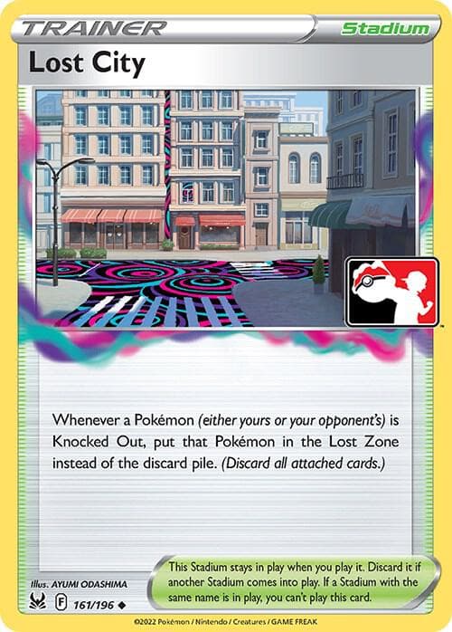 Lost City — Prize Pack Series Cards 161 Pokémon card
