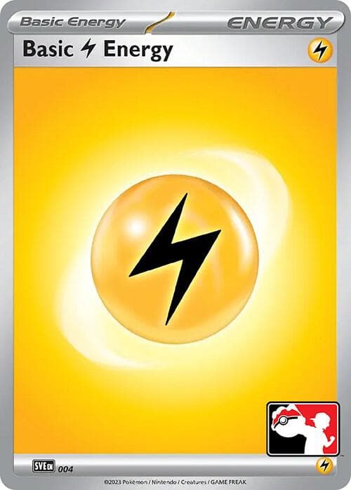 Basic Lightning Energy - 004 — Prize Pack Series Cards 4 Pokémon card