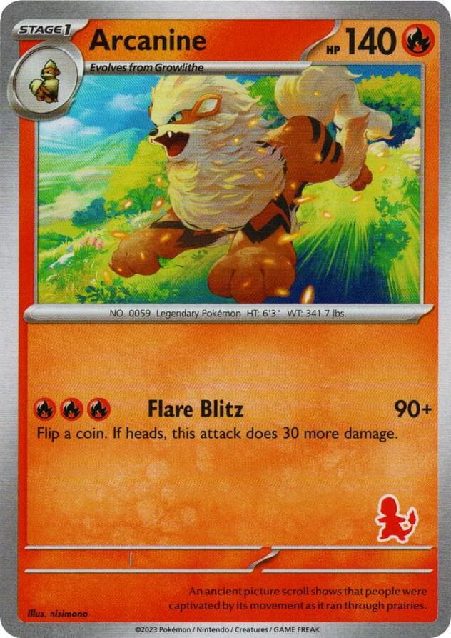 Arcanine — My First Battle p524094 Pokémon card