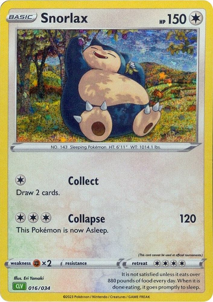 Snorlax — Trading Card Game Classic 16 Pokémon card