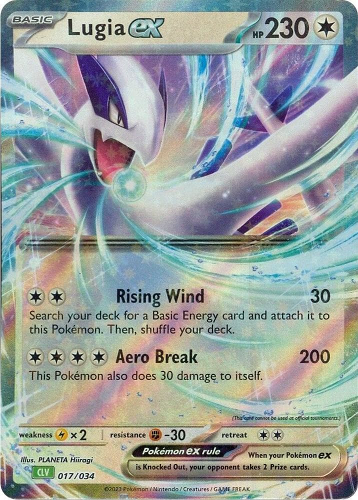 Lugia ex — Trading Card Game Classic 17 Pokémon card