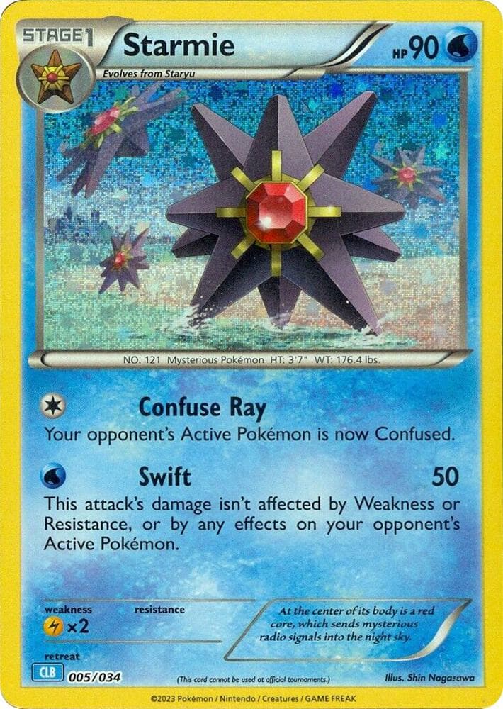 Starmie — Trading Card Game Classic 5 Pokémon card
