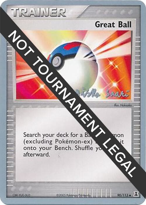 Great Ball - 2006 (Miska Saari) — World Championship Decks 90 Pokémon card