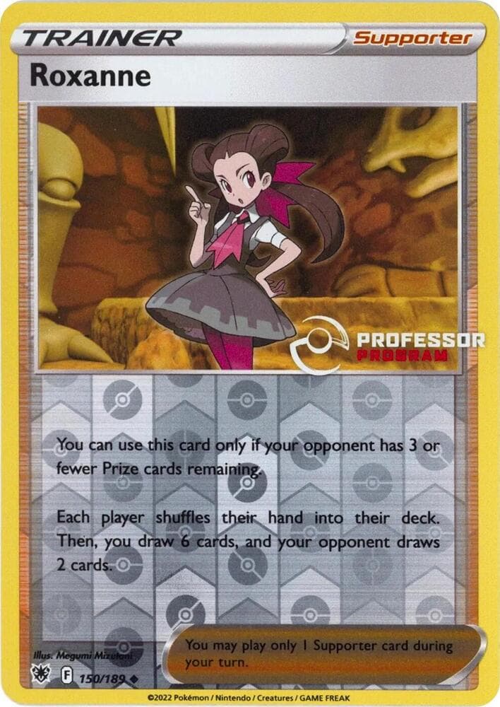Roxanne - 150/189 (2022) — Professor Program Promos 150 Pokémon card
