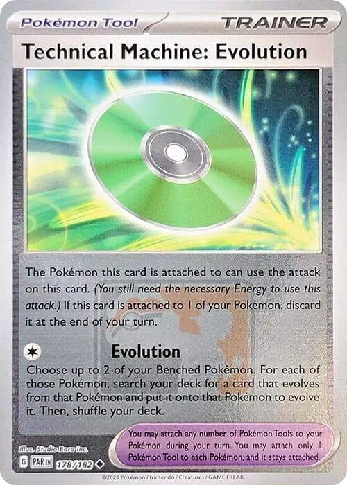 Technical Machine: Evolution - 178/182 (League Promo) — League & Championship Cards 178 Pokémon card