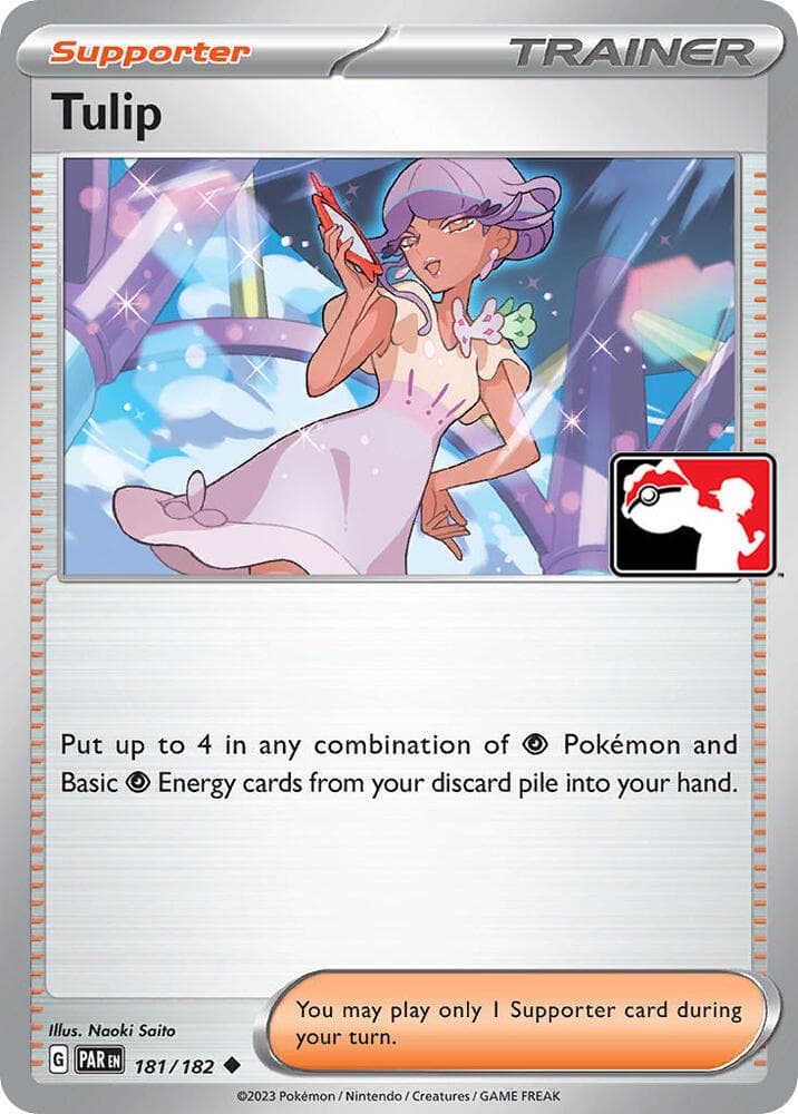 Tulip — Prize Pack Series Cards 181 Pokémon card