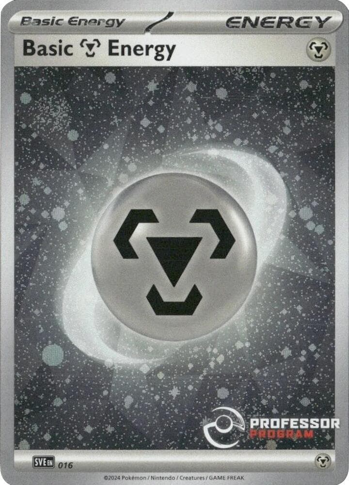 Metal Energy (2024) — Professor Program Promos 16 Pokémon card