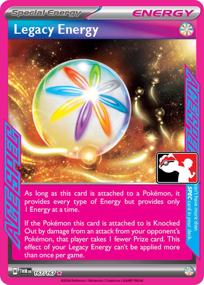 Legacy Energy — Prize Pack Series Cards 167 Pokémon card