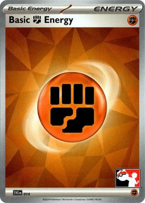 Basic Fighting Energy - 014 — Prize Pack Series Cards 14 Pokémon card