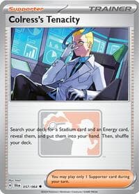 Colress's Tenacity — League & Championship Cards 57
