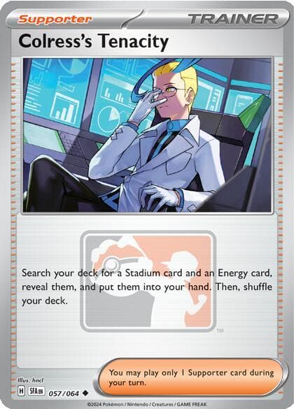 Colress's Tenacity — League & Championship Cards 57 Pokémon card
