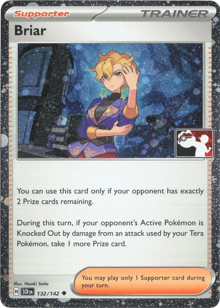 Briar - 132/142 (Cosmos Holo) — Prize Pack Series Cards 132 Pokémon card