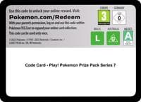 Code Card - Play! Pokemon Prize Pack Series Seven — Prize Pack Series Cards p650753