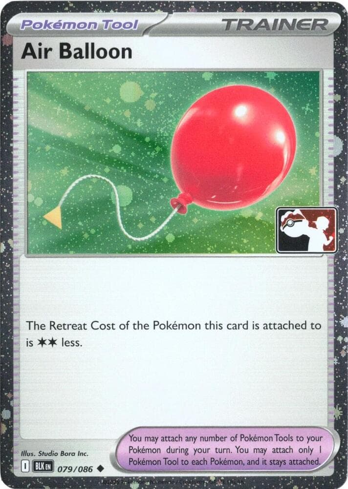 Air Balloon - 079/086 (Cosmos Holo) — Prize Pack Series Cards 79 Pokémon card