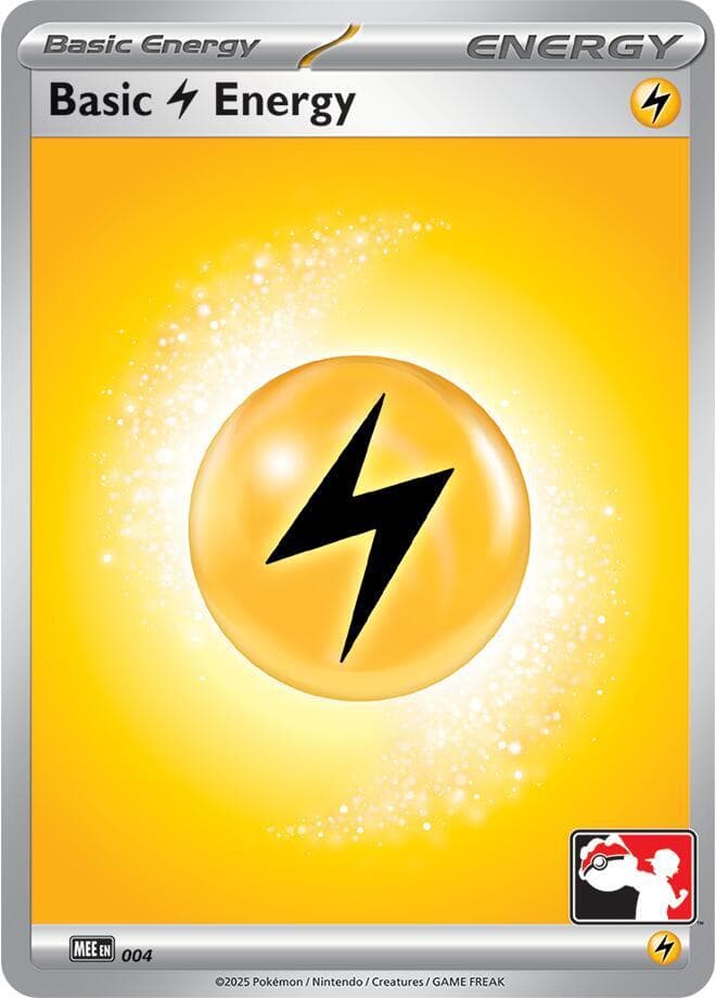 Basic Lightning Energy - MEE 004 — Prize Pack Series Cards 4 Pokémon card
