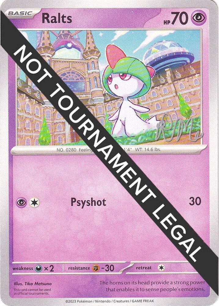 Ralts - 2025 (Riley McKay) — World Championship Decks p689017 Pokémon card