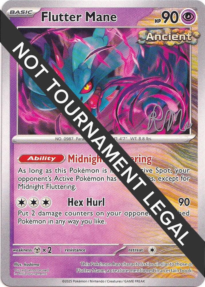 Flutter Mane - 2025 (Riley McKay) — World Championship Decks p689020 Pokémon card