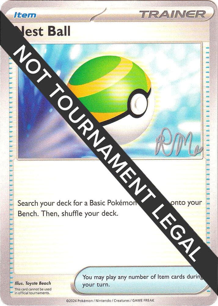 Nest Ball - 2025 (Riley McKay) — World Championship Decks p689034 Pokémon card
