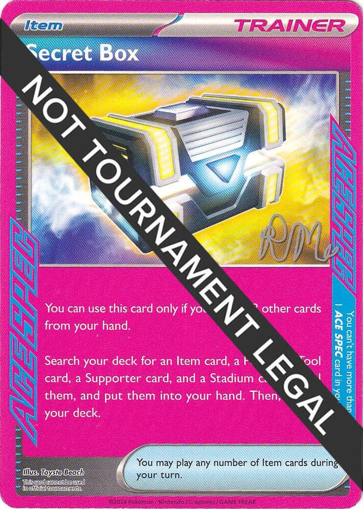 Secret Box - 2025 (Riley McKay) — World Championship Decks p689112 Pokémon card