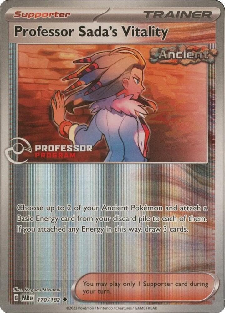 Professor Sada's Vitality — Professor Program Promos 170 Pokémon card