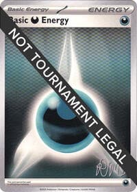 Basic Darkness Energy - 2025 (Riley McKay) — World Championship Decks p696740