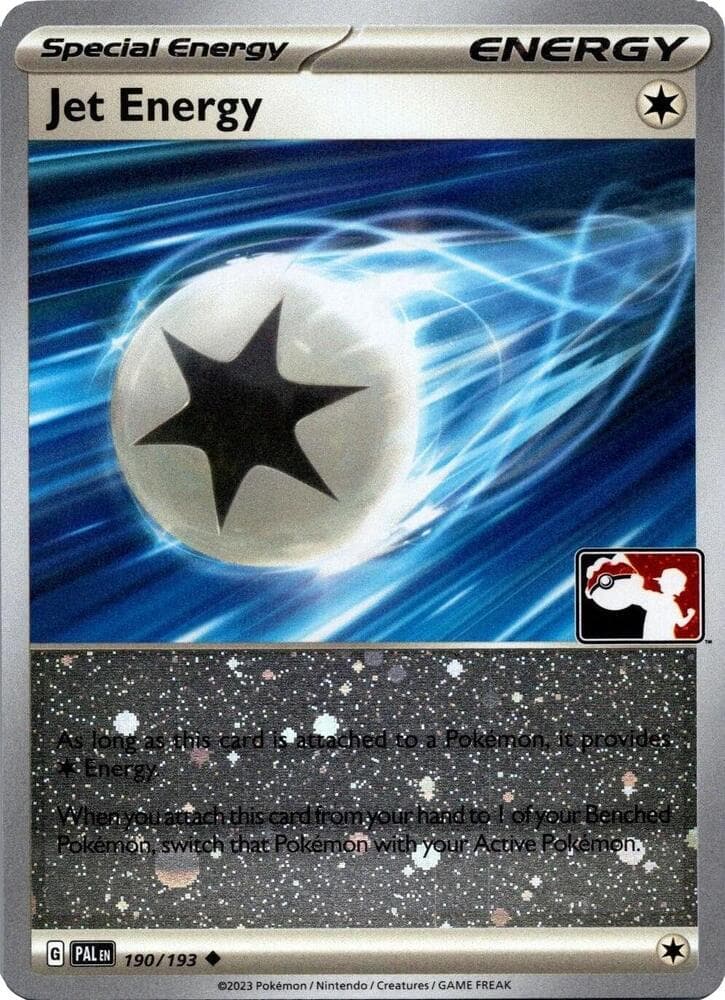 Jet Energy - 190/193 (Cosmos Holo) — Prize Pack Series Cards 190 Pokémon card