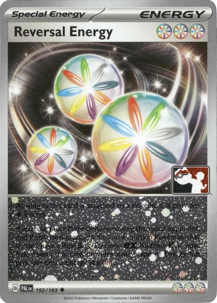 Reversal Energy - 192/193 (Cosmos Holo) — Prize Pack Series Cards 192 Pokémon card