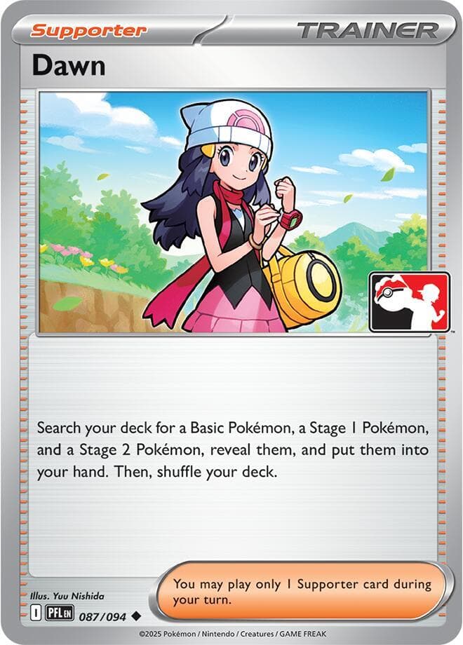 Dawn — Prize Pack Series Cards 87 Pokémon card