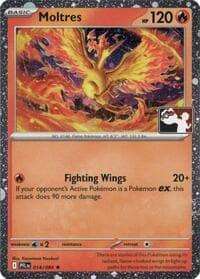Moltres - 014/094 (Cosmos Holo) — Prize Pack Series Cards 14