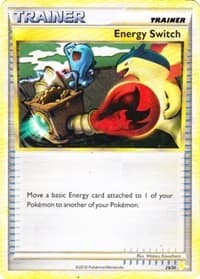 Energy Switch (Raichu) — HGSS Trainer Kit: Gyarados & Raichu 29