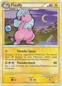 Flaaffy (#17) — HGSS Trainer Kit: Gyarados & Raichu 17