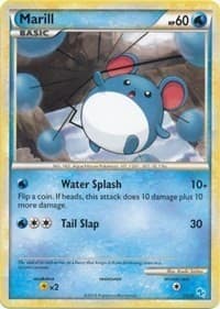 Marill (#15) — HGSS Trainer Kit: Gyarados & Raichu 15