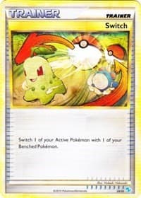 Switch (Gyarados) — HGSS Trainer Kit: Gyarados & Raichu 28