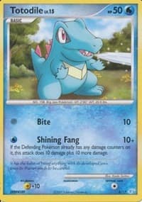 Totodile — DP Trainer Kit: Manaphy & Lucario 8