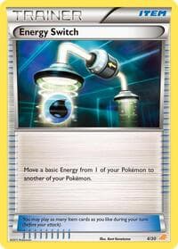 Energy Switch (Excadrill) — BW Trainer Kit: Excadrill & Zoroark 4