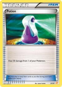 Potion (#23) — BW Trainer Kit: Excadrill & Zoroark 23