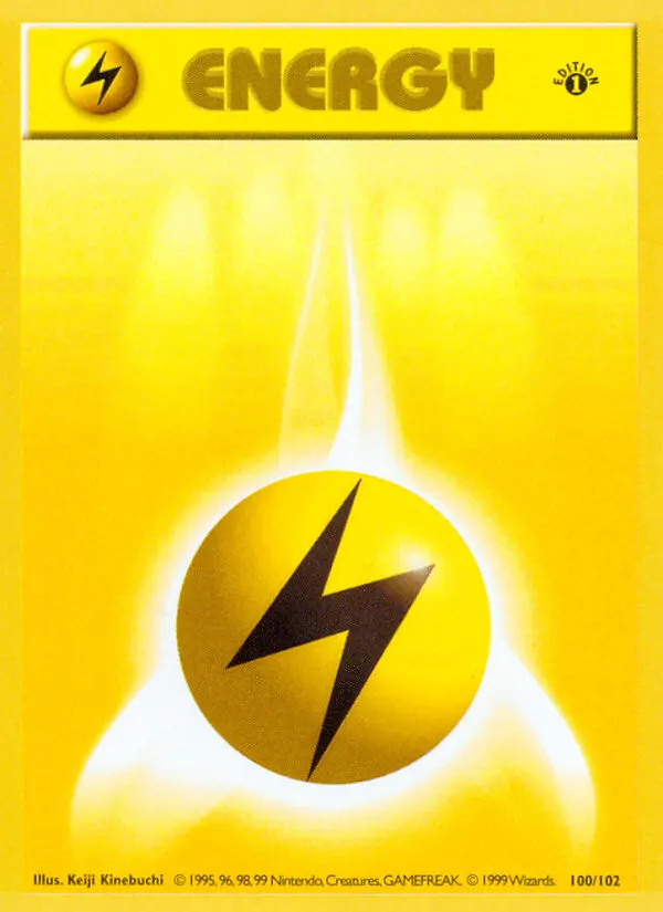 Elektroenergie — Grundset 100 German Pokémon card