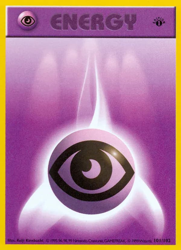 Psychoenergie — Grundset 101 German Pokémon card