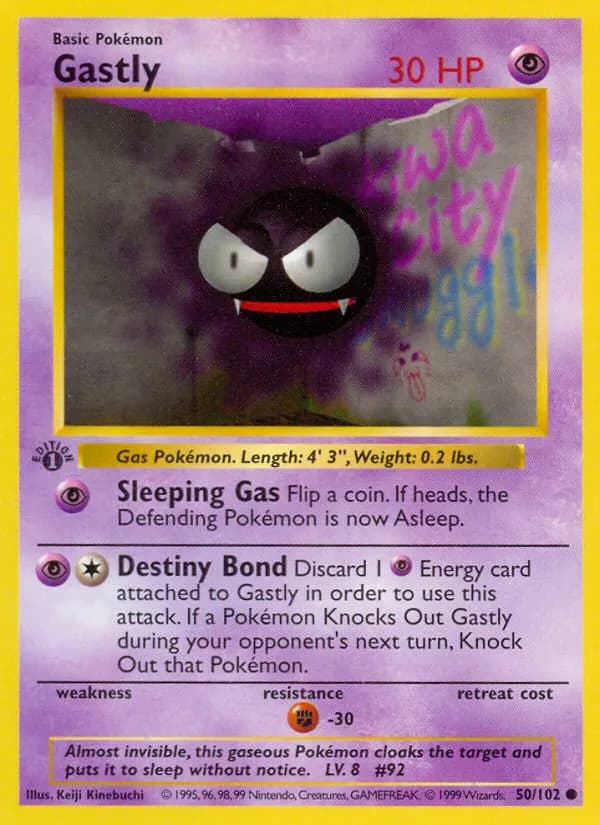 Nebulak — Grundset 50 German Pokémon card