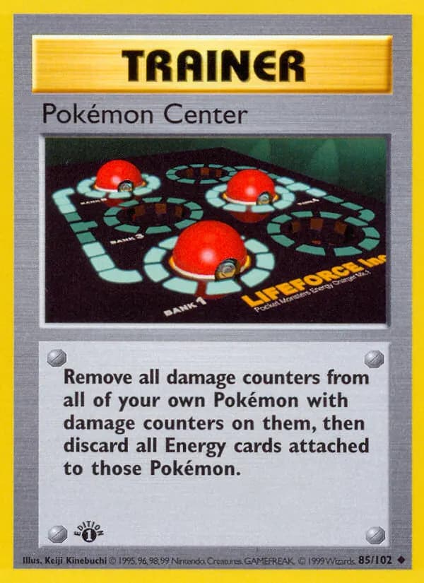 Pokémon Center — Base 85 Pokémon card