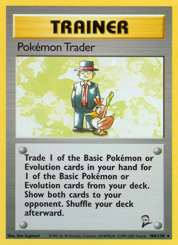 Pokémon Trader — Base Set 2 106 Pokémon card