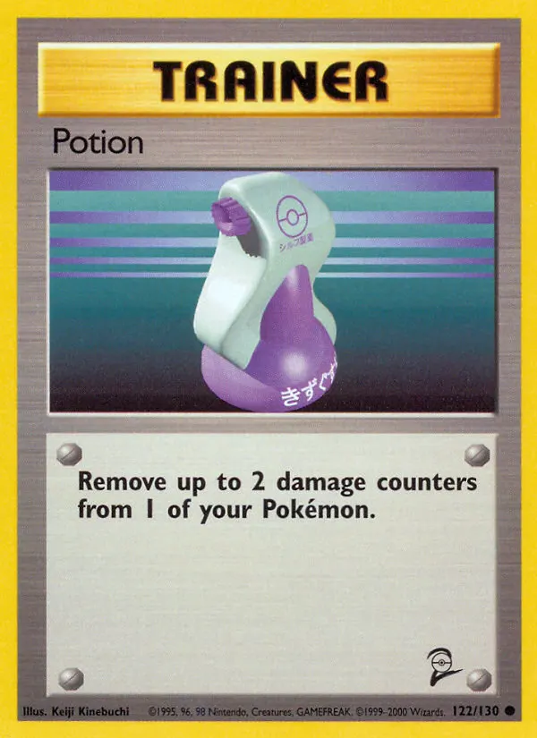 Potion — Base Set 2 122 Pokémon card