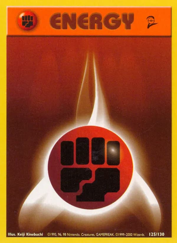 Fighting Energy — Base Set 2 125 Pokémon card