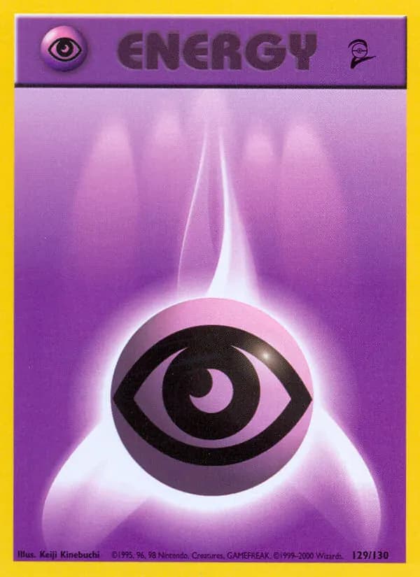Psychic Energy — Base Set 2 129 Pokémon card