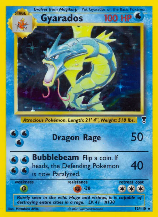 Gyarados — Legendary Collection 12 Pokémon card