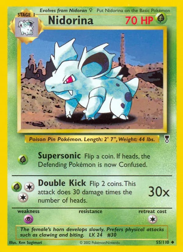 Nidorina — Legendary Collection 55 Pokémon card