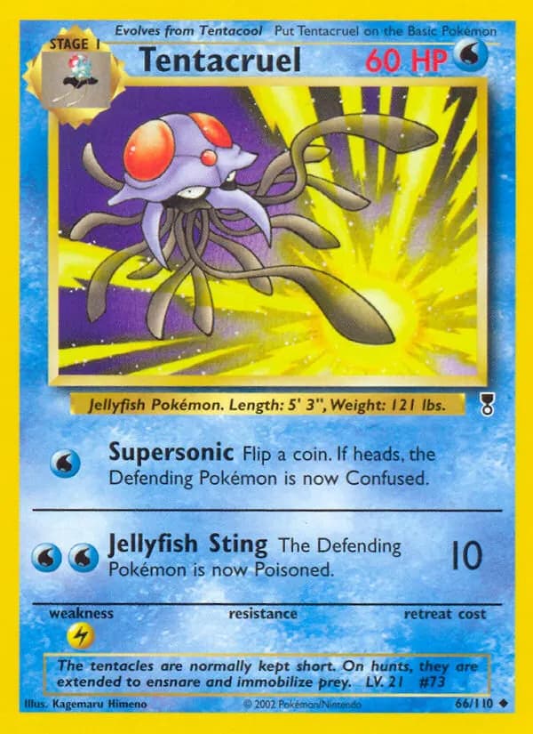 Tentacruel — Legendary Collection 66 Pokémon card