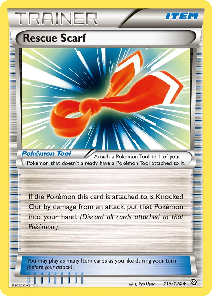 Rescue Scarf — Dragons Exalted 115 Pokémon card