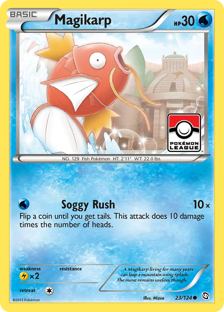 Magikarp — Dragons Exalted 23 Pokémon card