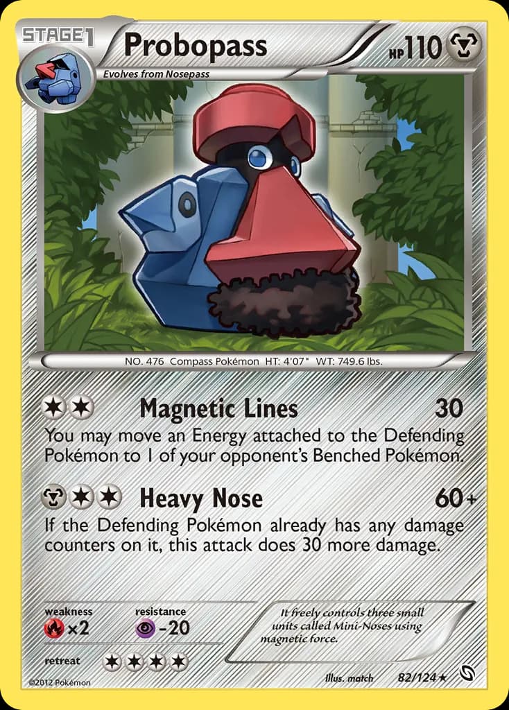 Probopass — Dragons Exalted 82 Pokémon card